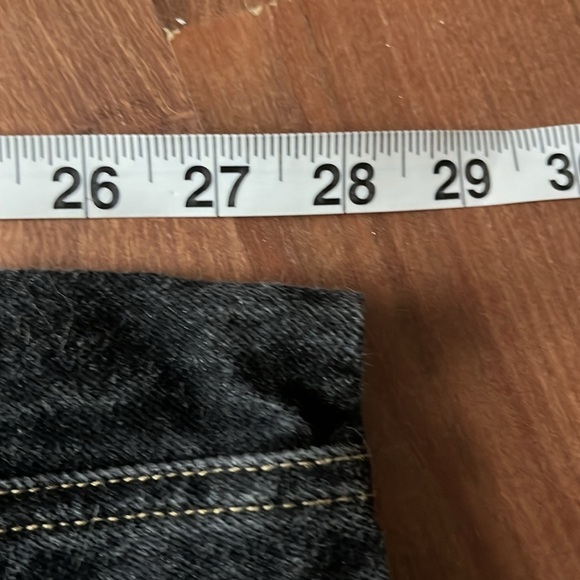 Alfred Sung Black Jeans Woman’s or Men’s Size 14  **jeans have been hemmed** - Picture 10 of 11